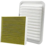 Capume 2pcs Cabin Engine Air Filter Kit Fits For 2009-2019 9.5" X 7" 2.1". Fixed Price $43.90.