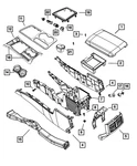 Genuine Mopar Floor Console Duct 4662041ac. Fixed Price $20.07.