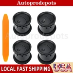 8l3z19893aa 4pcs Ac Heater Air Vent/hvac Vent Duct, Black For Ford F150 04-2008. Fixed Price $29.99.