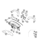Genuine Mopar Gasket 68246978aa. Fixed Price $3.30.