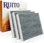 Ruito 3 Pack Rt134 Cabin Air Filter Cp134 Cf10134 Accord Civic Odyssey Pilot Ilx. Fixed Price $32.99.
