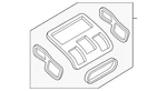 Genuine Bmw Seal Kit 64-11-5-a80-fe8. Fixed Price $46.02.