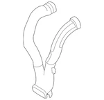 Genuine Ford Connector Hose 7a1z-19b680-c. Fixed Price $15.48.