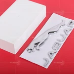Rear Tailgate Badge For Jaguar Letter Emblem Xe Xf Xj F-type F-pace Trunk Chrome. Fixed Price $25.58.