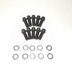Pontiac 400 - 455 12 Point Black Oxide Grade 8 Intake Manifold Bolt Kit New. Fixed Price $19.95.