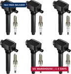 6 Pack Mopar Ignition Coils & Spark Plugs For Chrysler Jeep Dodge Ram 3.6l Uf648. Fixed Price $119.99.