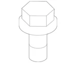 Genuine Oem Nissan Bolt 11916-ja00c. Fixed Price $5.46.