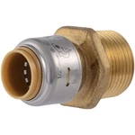 Sharkbite Max 1/2 Inch X 3/4 Push To Connect Brass Adapter Plumbing Fitting. Fixed Price $17.11.