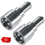 For Dorman 800-409hp Coolant Connector Inlet/outlet 3/4in. Tube X 5/8in Hose 2pc. Fixed Price $24.80.