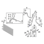 For Volvo S60 2014-2025 988842 A/c Refrigerant Line O-ring. Fixed Price $17.92.