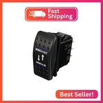 Esupport Car Auto 12v Momentary Light Button Rocker Toggle Switch Blue Led Winch. Fixed Price $12.83.