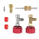 R134a Can Tap Valve Self-sealing & Puncture Style With Adapter For A/c Accessory. Fixed Price $15.26.