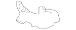 Genuine Nissan Floor Duct 27126-4ba0a. Fixed Price $32.13.