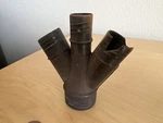 Vw Bug T1 Defrost Y Connector Air Splitter 3-way 113255463a Used. Fixed Price $65.00.