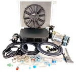 A/c Kit Universal Air Conditioning Under Dash Evaporator 432-100 Round Vents. Fixed Price $510.30.