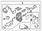Genuine Nissan Hvac Unit Case Assembly 27210-9me0a. Fixed Price $1027.65.