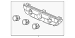 Genuine Honda Dash Control Unit 79610-t38-a01za. Fixed Price $370.28.