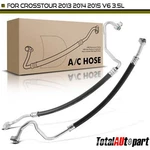 2pcs A/c Refrigerant Suction & Discharge Line For Honda Crosstour 2013-2015 3.5l. Fixed Price $45.19.