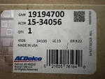 Gm 19194700 - Genuine Air Conditioning Line Repair Kit 1/2 In. Fixed Price $58.00.