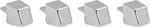 1964 Impala Bel Air Biscayne; Heater Control Knobs; 4 Piece Set. Fixed Price $29.99.