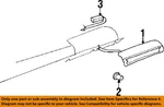 Gm Oem 92-05 Astro Rear Lamps High Mounted Stop Lamp-harness 13584278. Fixed Price $31.68.