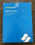 Philtop Pt2acf01100u1 Cabin Air Filter Interior Ac,replacement New ;#6. Fixed Price $9.00.