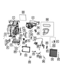 Genuine Mopar Blower With Wheel Motor 68093422ab. Fixed Price $228.02.