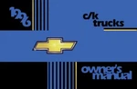 1996 Chevrolet C K Pickup Truck Owners Manual User Guide Reference Operator Book. Fixed Price $50.50.
