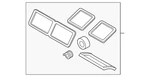 Genuine Bmw Ac & Heater Case Gasket Set 64-11-2-453-899. Fixed Price $40.05.