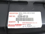 Genuine Oem Toyota 53295-0e120 Radiator Sight Shield 2020-2023 Highlander. Fixed Price $139.80.