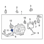 For Lexus Rx350 2007-2009 Hvac Air Inlet Door Actuator. Fixed Price $304.70.