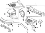 Genuine Mercedes-benz Cabin Air Filter Case 254-830-04-00. Fixed Price $47.70.