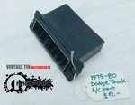 Oem 1975 - 80 Dodge Truck Dash A/c Vent 76 77 78 79 3489652 Power Wagon Warlock. Fixed Price $129.99.