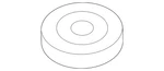 Genuine Audi Upper Bracket Spacer 4ke-121-277-a. Fixed Price $5.00.