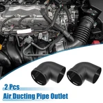2pcs Car Heater Warm Air Ducting Pipe Elbow Outlet Single Connector 2.95'' Od. Fixed Price $35.49.