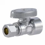 Brass Ball Straight Valve, Quarter Turn, 1/2 X 3/8 In. - Fips1238z. Fixed Price $18.05.
