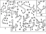 Genuine Nissan A/c Expansion Valve Bracket 92256-5bv2a. Fixed Price $22.66.