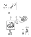 Genuine Mopar A/c Clutch Snap Ring Kit 68232394aa. Fixed Price $51.88.
