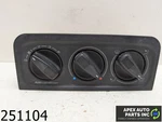 Oem 2001 Volkswagen Cabrio Glx 2.0l Climate Control. Fixed Price $19.99.