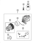 Genuine Mopar A/c Clutch Snap Ring Kit 68461378aa. Fixed Price $36.40.