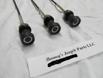 Fits 1976 - 1977 Jeep Cj Heater Control Cable Set Now Available Usa Made! Nice!. Fixed Price $124.95.