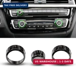 Jaronx Compatible With Bmw Climate Control Knob Ring & Radio Volume Button Cover. Fixed Price $28.48.