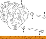 Gm Oem 14-26 Escalade Esv Electrical Alternator-alternator Bolt 11611384. Fixed Price $21.58.