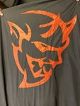 New, Oem Dodge Challenger Demon Car Cover Factory Optional Rare Black/ Red Logo. Fixed Price $380.00.