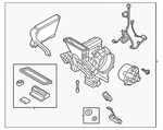 Genuine Ford Evaporator Assembly Bk3z18d283u. Fixed Price $436.59.