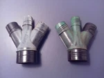 Vw Beetle Classic 1968-on Air Vent Dash Splitter Pipes 3-way 2x L+r Volkswagen. Fixed Price $40.27.