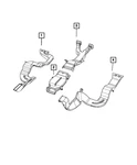 Genuine Mopar Floor Duct 68277059aa. Fixed Price $67.81.