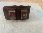 1981 91 Jaguar Xjs He Emergency Hazard Switch & Heater Set W Bezel Oem. Fixed Price $59.95.