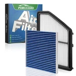 Forccord Cabin & Engine Air Filter Combo Fit For Honda Civic Cf11182&ca12051. Fixed Price $45.99.