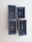 84-89 Toyota Hilux Pickup 4runner Dash Vent Set Center Left Right Brown Vents. Fixed Price $199.00.